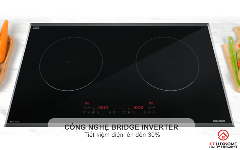 BẾP TỪ 2 VÙNG NẤU GRANDX SERIAL 6 GX IP669SE GXIP669SE 5