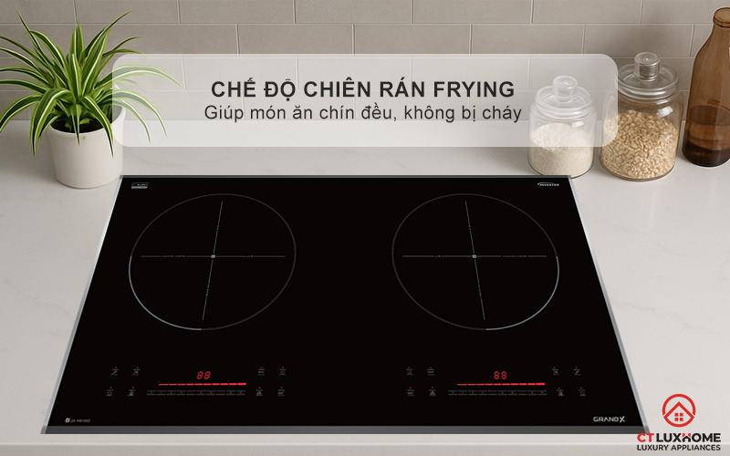 BẾP TỪ 2 VÙNG NẤU GRANDX SERIAL 6 GX IH618SE GXIH618SE 10