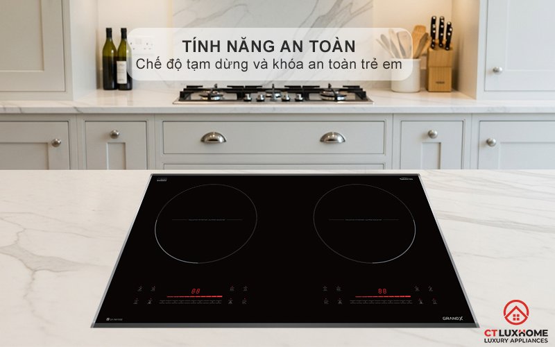 BẾP TỪ 2 VÙNG NẤU GRANDX SERIAL 6 GX IH615SE GXIH615SE 14