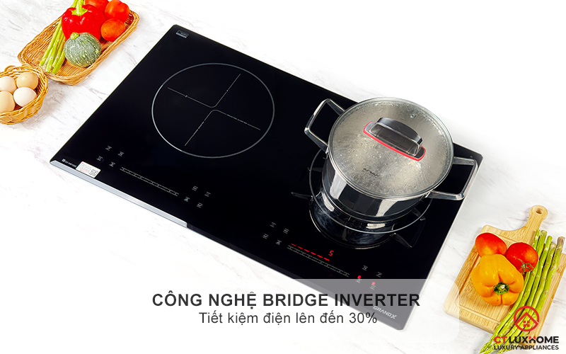 BẾP TỪ 2 VÙNG NẤU GRANDX SERIAL 6 GX IH615SE GXIH615SE 5