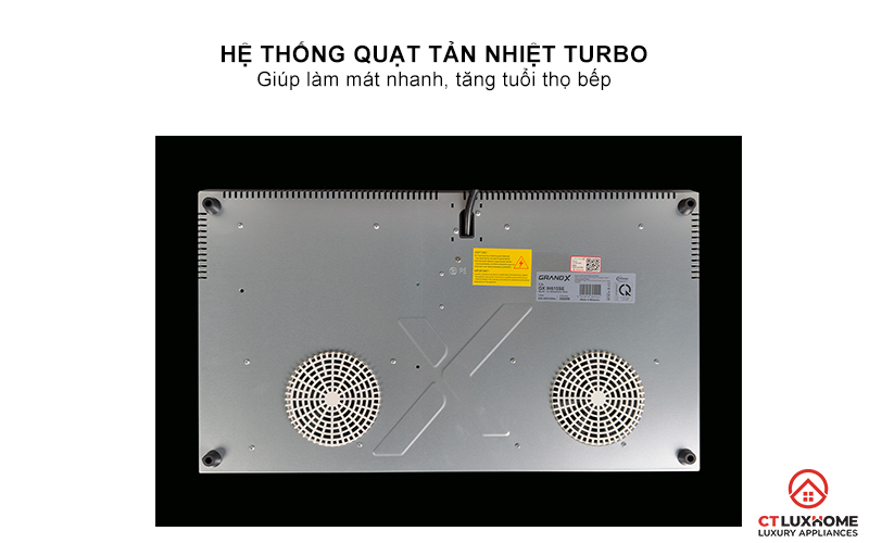 BẾP TỪ 2 VÙNG NẤU GRANDX SERIAL 6 GX IH615SE GXIH615SE 6