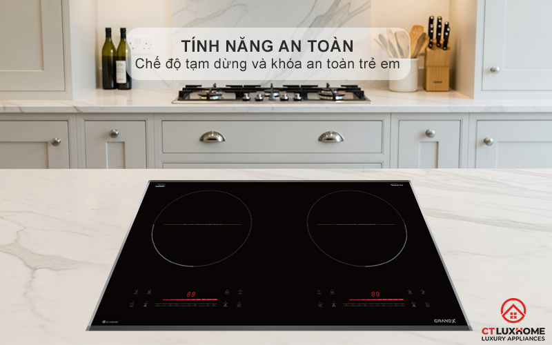 BẾP TỪ 2 VÙNG NẤU GRANDX SERIAL 6 GX IH686SE GXIH686SE 14