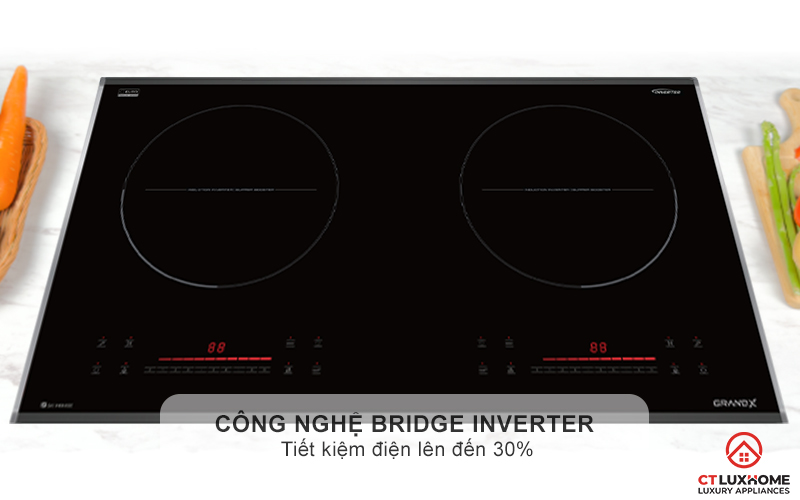 BẾP TỪ 2 VÙNG NẤU GRANDX SERIAL 6 GX IH686SE GXIH686SE 5