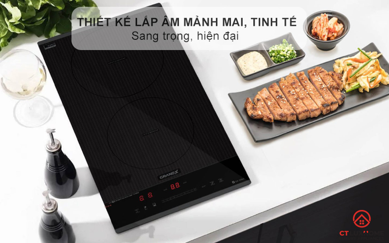 BẾP TỪ DOMINO 2 VÙNG NẤU GRANDX SERIAL 6 GX ID505 GXID505 1