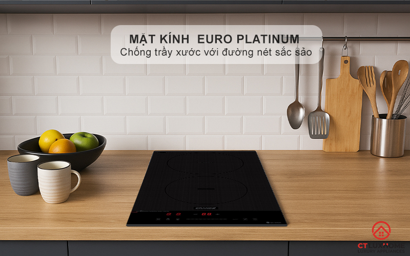 BẾP TỪ DOMINO 2 VÙNG NẤU GRANDX SERIAL 6 GX ID505 GXID505 2