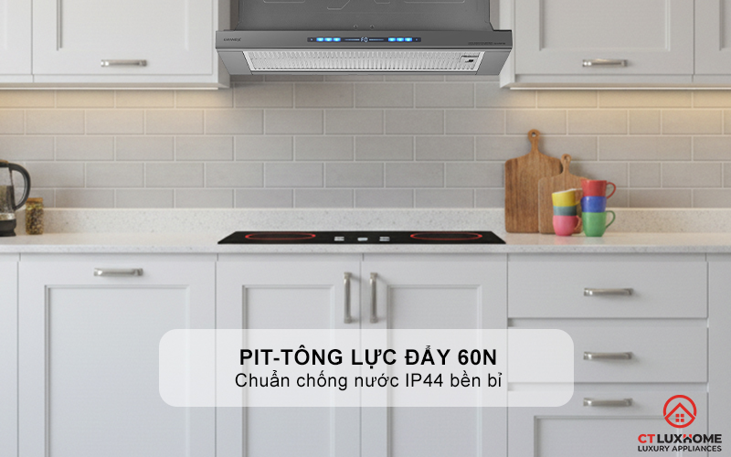 MÁY HÚT MÙI KÉO RÚT GRANDX GX H70F75G NGANG 70CM GXH70F75G 8