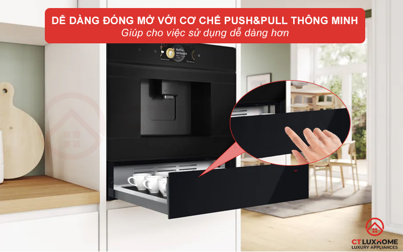 KHAY GIỮ ẤM THỨC ĂN ÂM TỦ BOSCH BIC7101B1 SERIE 8 6