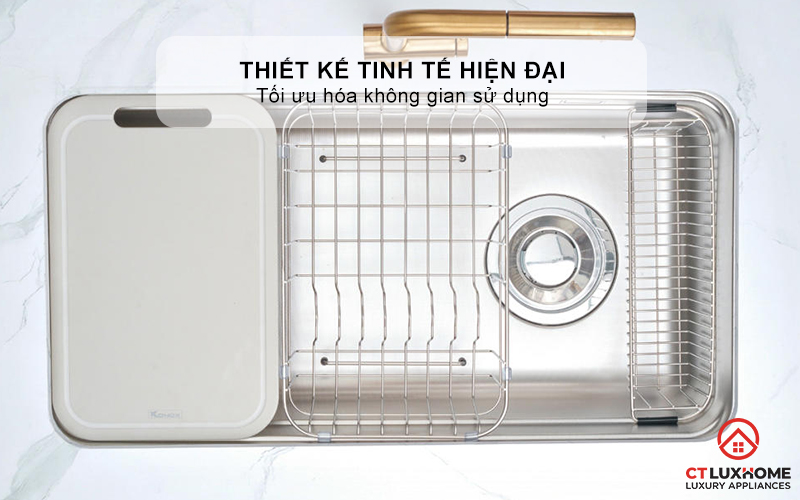 GIÁ ÚP BÁT KONOX INOX BASKET BK470PP 1