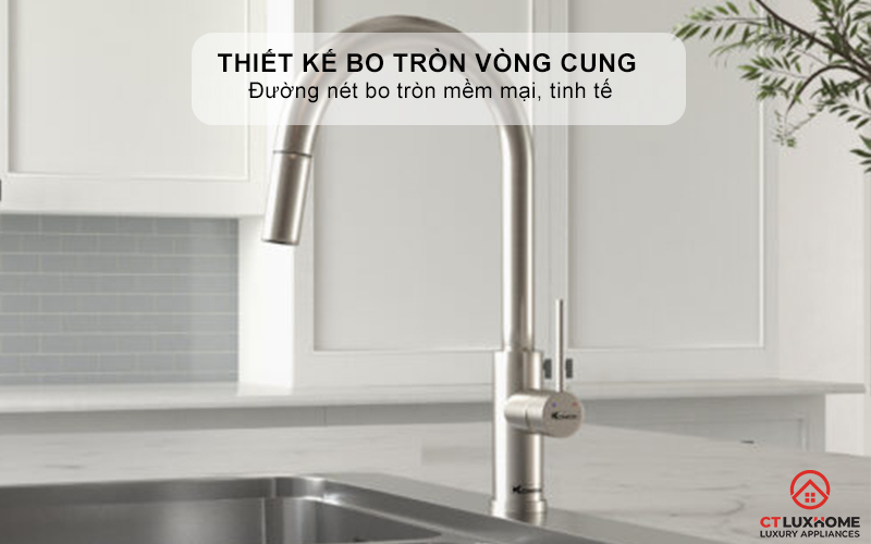VÒI RỬA BÁT DÂY RÚT KONOX NÓNG LẠNH RENO SMART RENOSMART 1