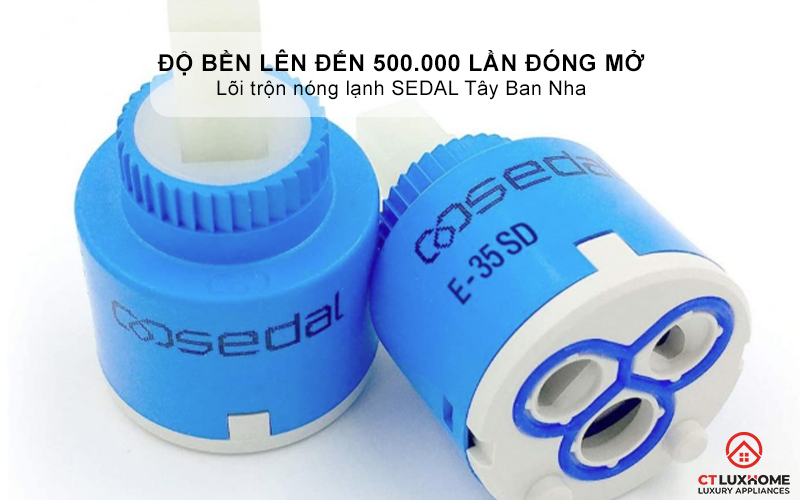 VÒI RỬA BÁT DÂY RÚT KONOX NÓNG LẠNH RENO SMART RENOSMART 6