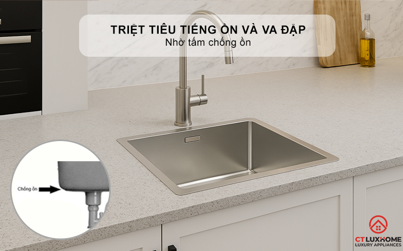 CHẬU RỬA CHÉN BÁT KONOX TARI 400SM FULL TARI400SMFULL 7