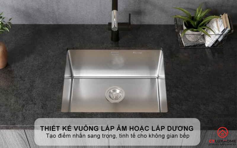 CHẬU RỬA CHÉN BÁT KONOX TARI 500SM FULL TARI500SMFULL 1