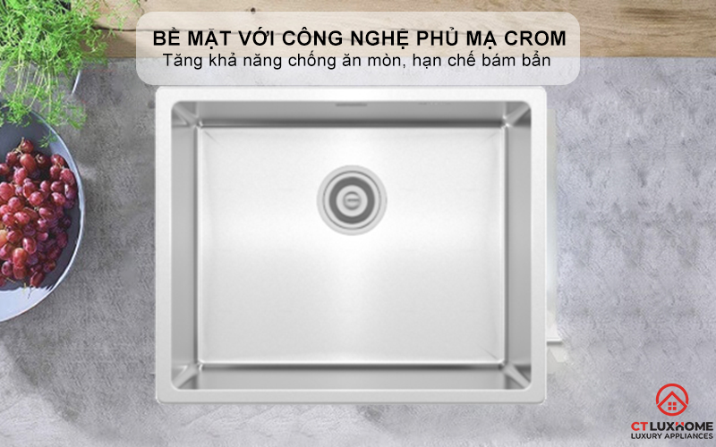 CHẬU RỬA CHÉN BÁT KONOX TARI 500SM FULL TARI500SMFULL 3