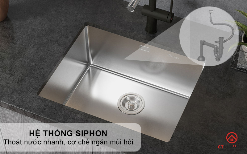 CHẬU RỬA CHÉN BÁT KONOX TARI 500SM FULL TARI500SMFULL 7