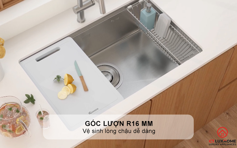 CHẬU RỬA CHÉN BÁT KONOX TARI 7648SM TARI7648SM 10