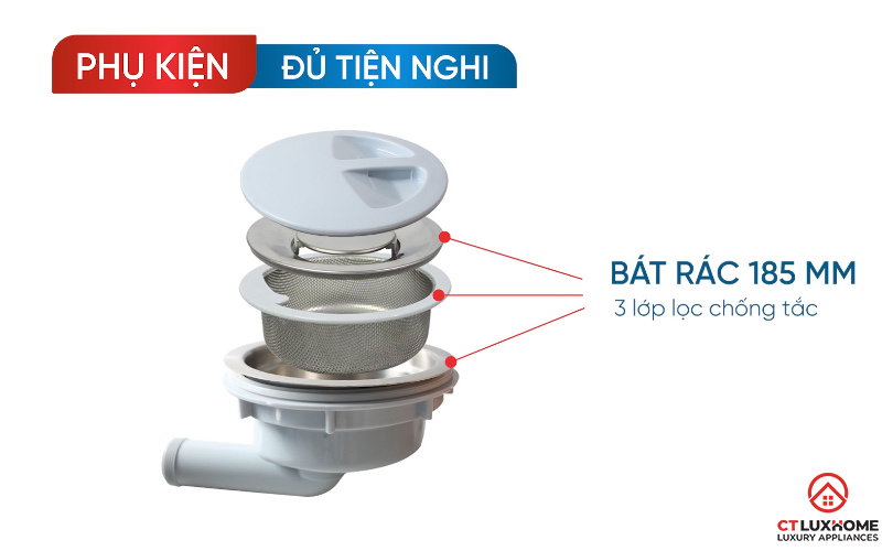 CHẬU RỬA CHÉN BÁT KONOX TARI 7648SM TARI7648SM 9