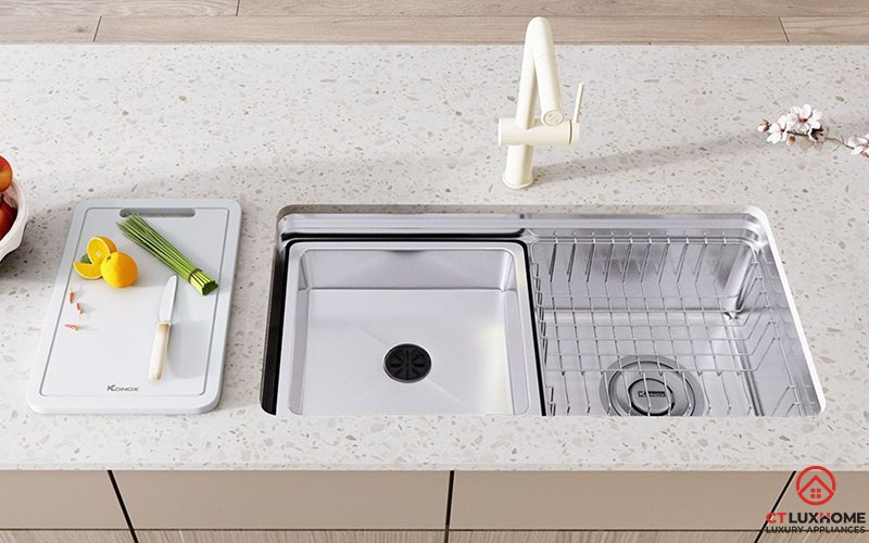 CHẬU RỬA CHÉN BÁT KONOX TARI 780SM TARI780SM 1