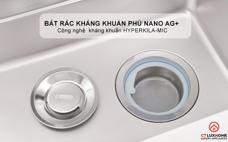 CHẬU RỬA CHÉN BÁT KONOX TARI 780SM TARI780SM 10