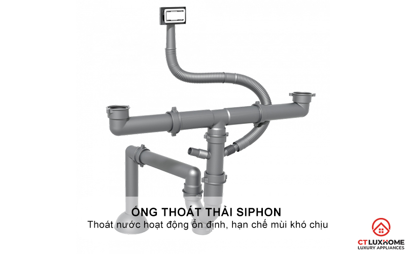 CHẬU RỬA BÁT 2 HỐ CÂN R50 TARI 7851TD PHONG CÁCH NHẬT 9