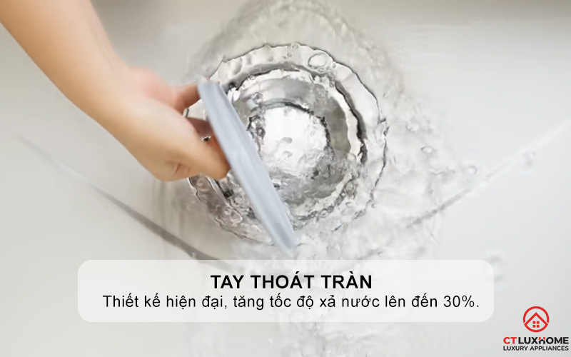 CHẬU RỬA BÁT 2 HỐ CÂN R50 TARI 7851TD PHONG CÁCH NHẬT 7