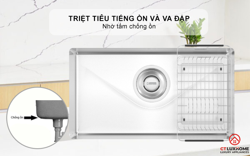 CHẬU RỬA CHÉN BÁT KONOX TARI 800SM TARI800SM 8