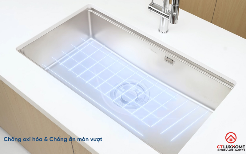 CHẬU RỬA CHÉN BÁT KONOX TARI 8748SM FULL  TARI8748SMFULL 3