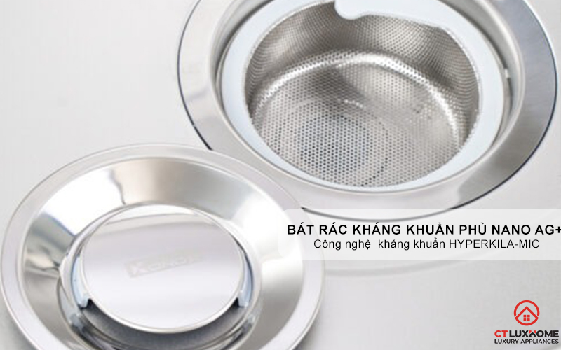 CHẬU RỬA CHÉN BÁT KONOX TARI 8748SM FULL  TARI8748SMFULL 9