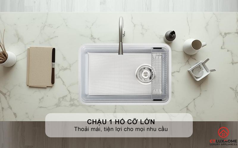 CHẬU RỬA CHÉN BÁT KONOX PHIÊN BẢN CÁ NHÂN HÓA TARI SMART 7047PP TARISMART7047PP 4