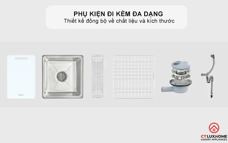 CHẬU RỬA CHÉN BÁT KONOX PHONG CÁCH NHẬT CHỐNG XƯỚC TARI SMART 780 TARISMART780 8