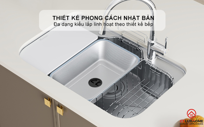 CHẬU RỬA CHÉN BÁT KONOX PHONG CÁCH NHẬT CHỐNG XƯỚC TARI SMART 7851 TARISMART7851 1
