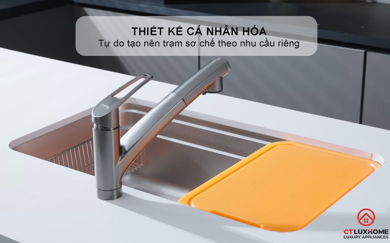 CHẬU RỬA CHÉN BÁT KONOX PHIÊN BẢN CÁ NHÂN HÓA TARI SMART 8047PP TARISMART8047PP 1