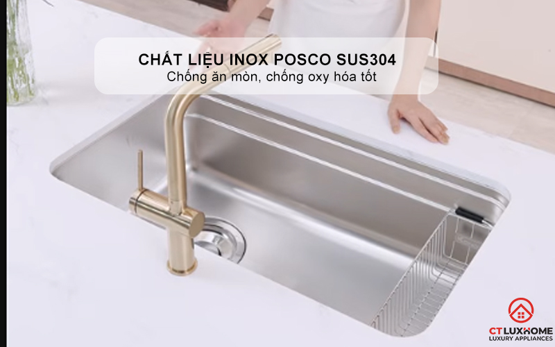 CHẬU RỬA CHÉN BÁT KONOX PHIÊN BẢN CÁ NHÂN HÓA TARI SMART 8047PP TARISMART8047PP 2