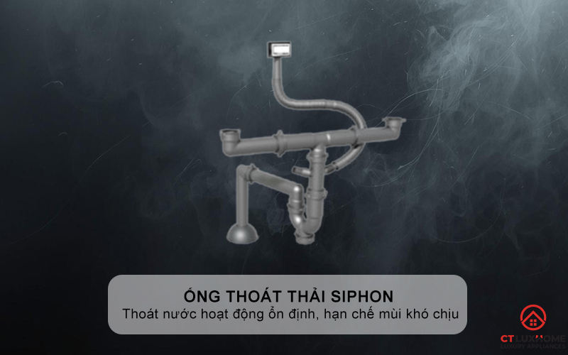 CHẬU RỬA CHÉN BÁT KONOX PHONG CÁCH NHẬT CHỐNG XƯỚC TARI SMART 8050 TARISMART8050 7