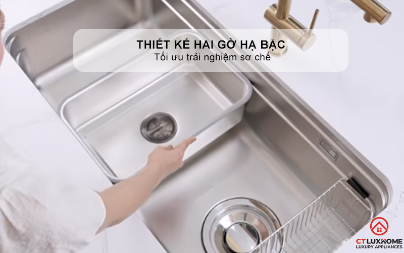 CHẬU RỬA CHÉN BÁT KONOX PHIÊN BẢN CÁ NHÂN HÓA TARI SMART 8847PP TARISMART8847PP 6