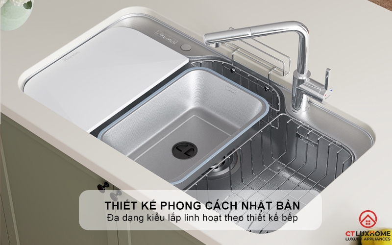 CHẬU RỬA CHÉN BÁT KONOX PHONG CÁCH NHẬT CHỐNG XƯỚC TARI SMART 9051 TARISMART9051 1