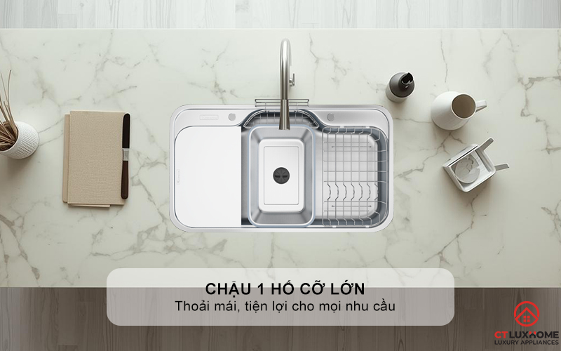 CHẬU RỬA CHÉN BÁT KONOX PHONG CÁCH NHẬT CHỐNG XƯỚC TARI SMART 9051 TARISMART9051 4