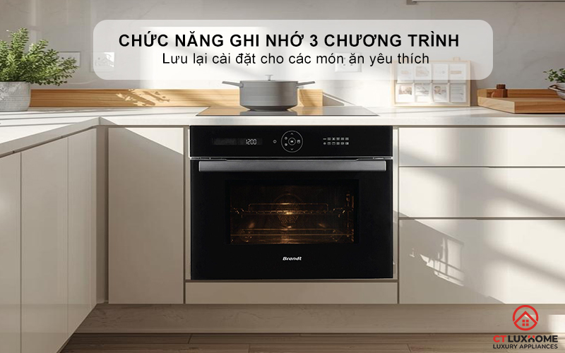 Chế độ ghi nhớ 3 công thức nấu ăn thường xuyên