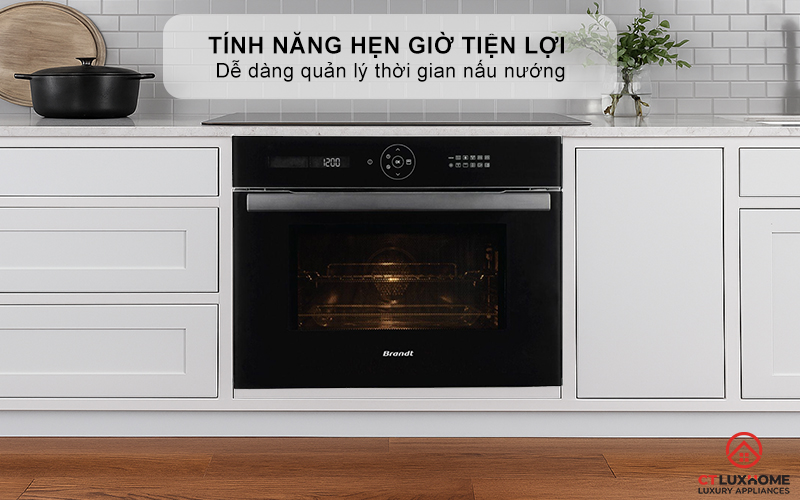 Tính năng hẹn giờ tiện lợi - Linh hoạt nấu nướng theo ý thích