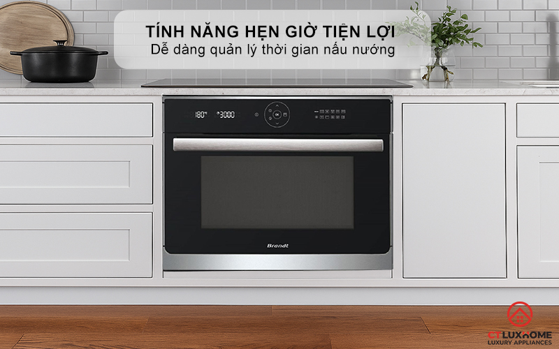 Tính năng hẹn giờ tiện lợi - Linh hoạt nấu nướng theo ý thích