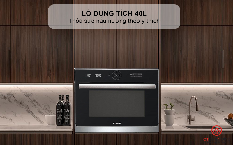 Dung tích 40L thỏa sức nấu nướng theo ý thích