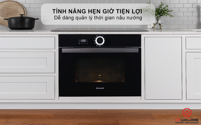 Tính năng hẹn giờ tiện lợi - Linh hoạt nấu nướng theo ý thích