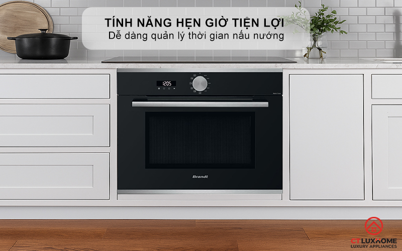 Tính năng hẹn giờ tiện lợi - Linh hoạt nấu nướng theo ý thích