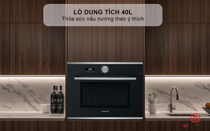 Dung tích 40L thỏa sức nấu nướng theo ý thích