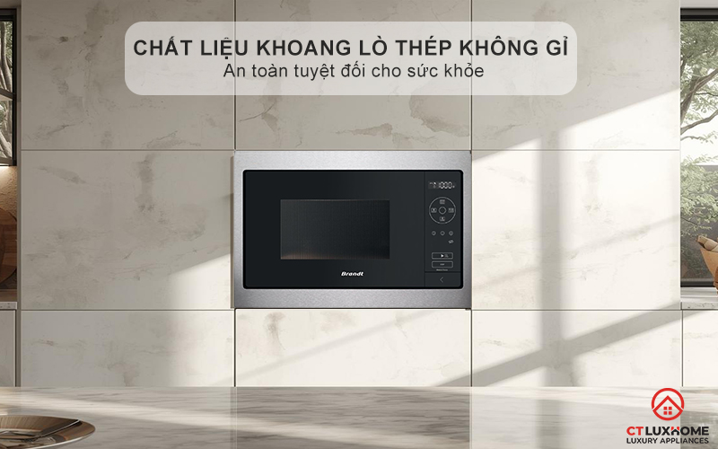Chất liệu lò thép không gỉ - An toàn tuyệt đối cho sức khỏe