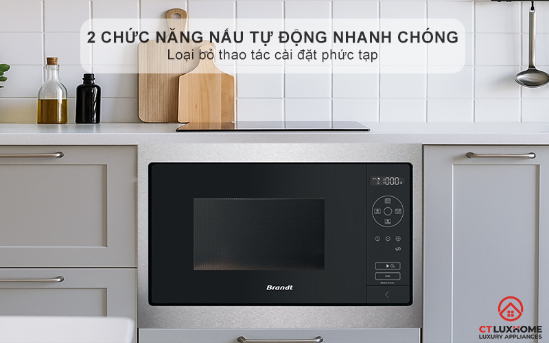 2 chức năng nấu tự động nhanh chóng