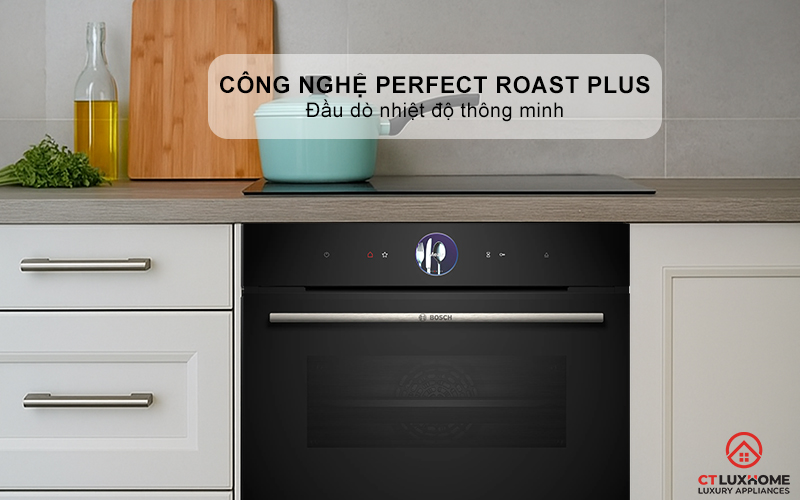 LÒ NƯỚNG KÈM HẤP ÂM TỦ BOSCH CSG7364B1 SERIES 8 MÀU ĐEN 9