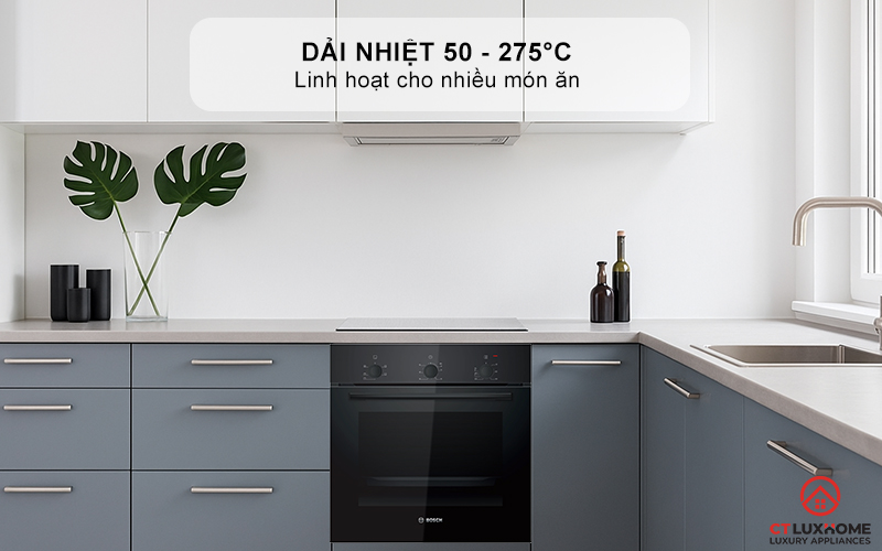LÒ NƯỚNG ÂM TỦ BOSCH HBF011BA1T SERIES 2 71L MÀU ĐEN 3