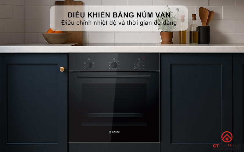 LÒ NƯỚNG ÂM TỦ BOSCH HBF011BA1T SERIES 2 71L MÀU ĐEN 4