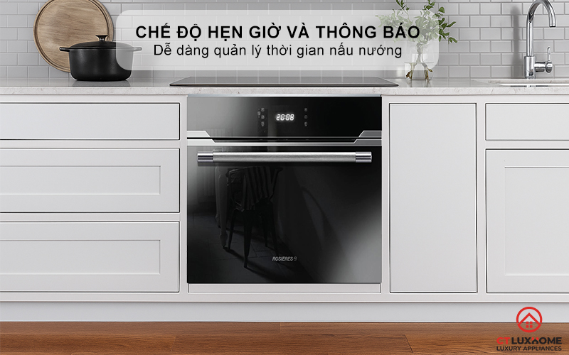 Tính năng hẹn giờ tiện lợi - Linh hoạt nấu nướng theo ý thích