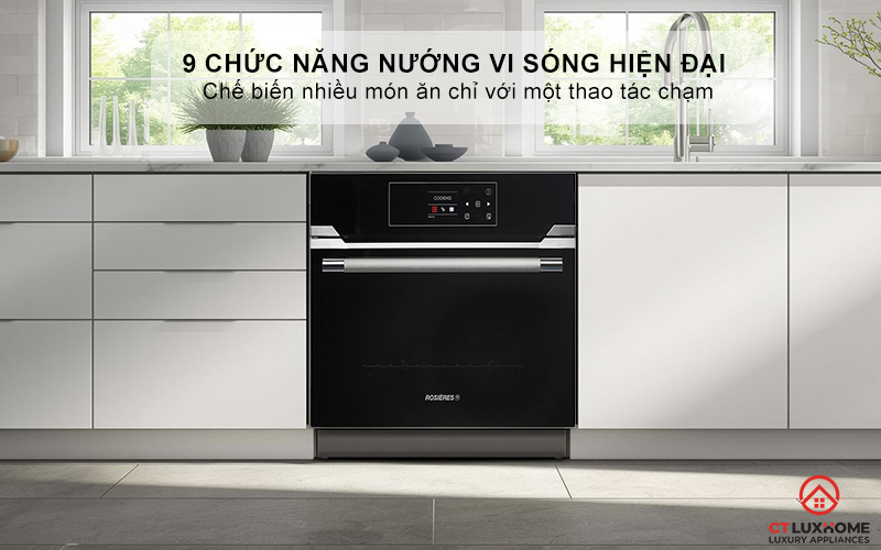 9 chức năng nướng vi sóng hiện đại